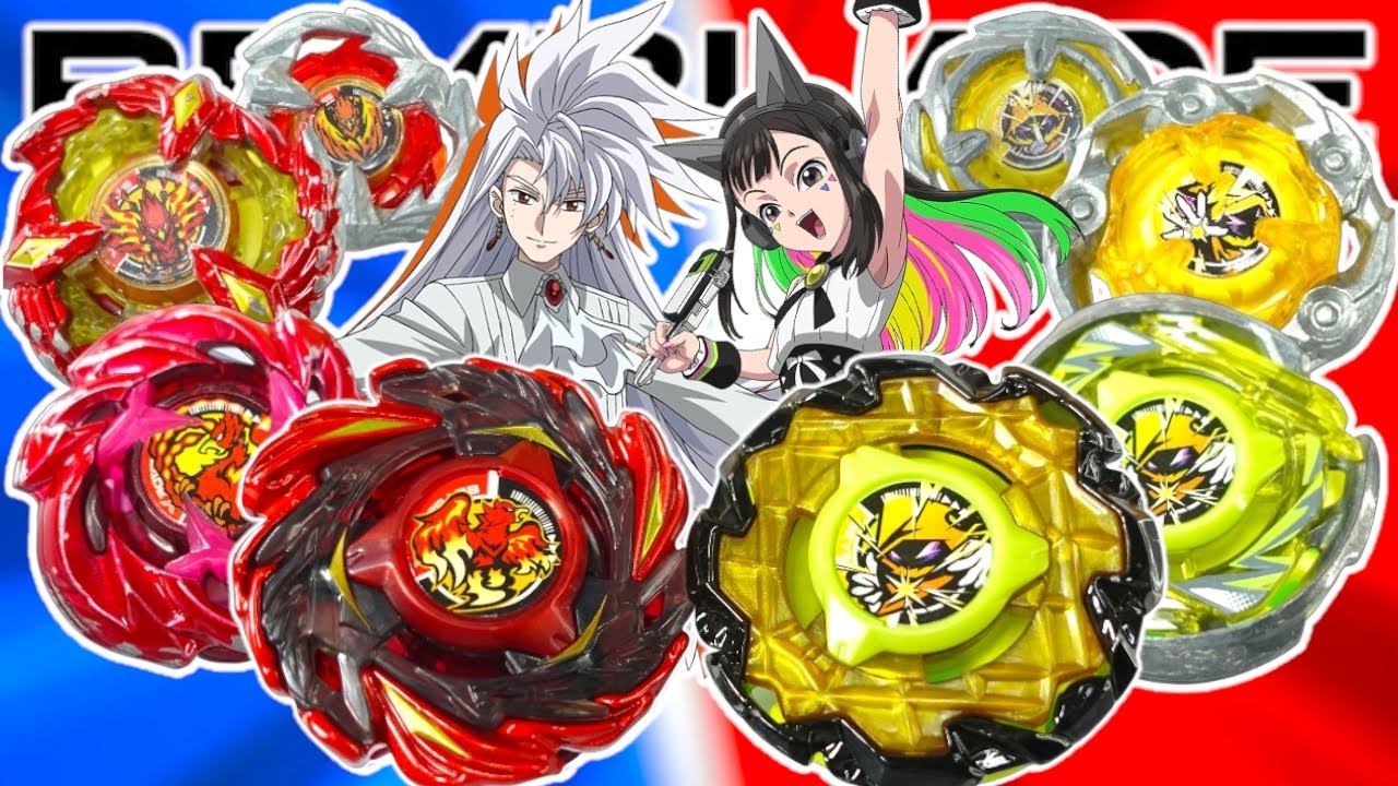 ALL PHOENIX BEYS vs ALL WIZARD BEYS | Blaze VS Multi | BEYBLADE X
