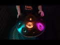 Cenit handpan d kurd 16 ember steel inoxidable