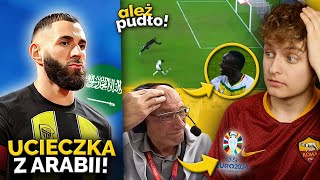 Piłkarze UCIEKAJĄ z Arabii Saudyjskiej! FATALNE PUDŁO Sadio Mane! Szpakowski SKOMENTUJE EURO 2024!