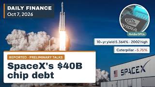 Daily Finance: 10-Year Yield Hits 2002 High | Micron Up 4% | SpaceX's Reported $40B Chip Debt