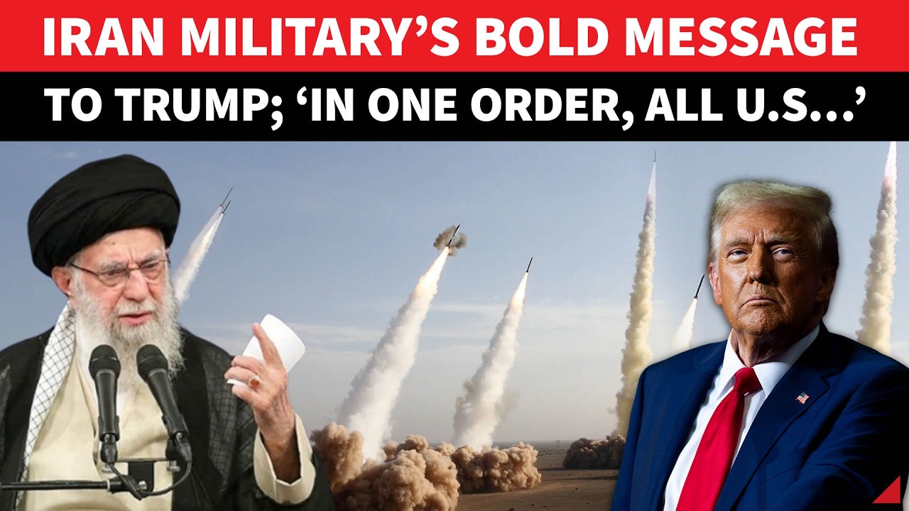‘Mr. Trump If You Even….’: Iran Army’s SURPRISE Missive To Trump After ‘No Deal’ Talks | Watch