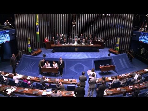 Brazilian senators debate