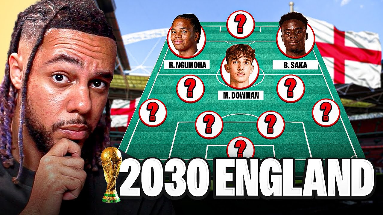 Predicting England's 2030 World Cup Squad! (5 Years from now)