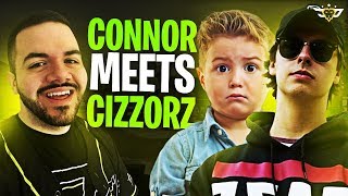 CONNOR MEETS CIZZORZ! HE LETS HIM DIE?! (Fortnite: Battle Royale)