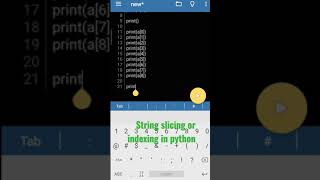 Strings in python - slicing and indexing of strings (part-2)