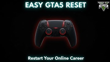 How to EASILY Restart GTA 5 Online Career | Restart GTA 5 Online Career