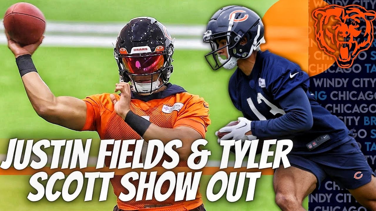 Chicago Bears Training Camp 2023: Justin Fields Shows Comfortable Form