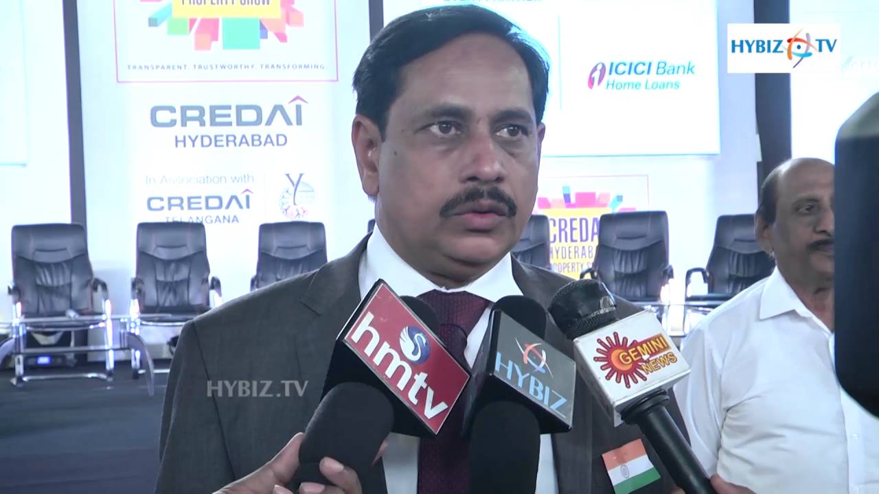 Nvs Reddy NVS Reddy MD Hyderabad Metro Rail at CREDAI Hyderabad Property Show ...