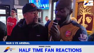 MAN U v ARS: Fan Frenzy! Arsenal go for 2nd Best Season Ever After The Invincibles (Fancam) #arsenal