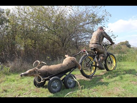 Electric Fat Tire Bikes For Hunting Youtube