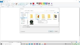 HOW TO OPEN MICROSOFT PAINT AND SAVE A NEW FILE|COMPUTER  TUTORIAL FOR STUDENTS CBSE/STATE BOARD