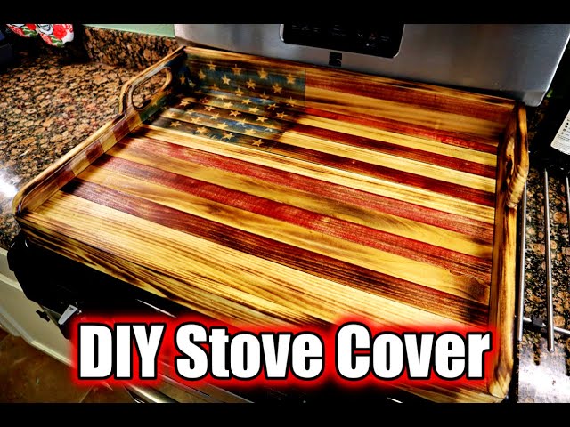 DIY Stove Top Cover for Electric or Gas Stove