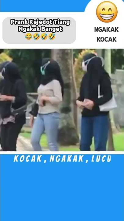 prank kejedot tiang #shorts #prank #ngakak