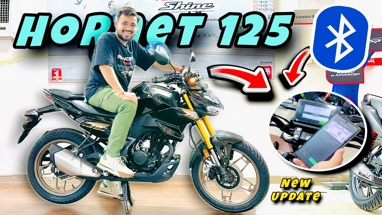 Honda Hornet CB 125 - BT Mobile Connect Kaise Kare aur New Features 🔥 hornet 125