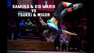 Samuka & Kid Mario vs Tsukki & Wigor | World Breaking Classic World Final 2022