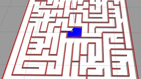 Maze Solving Robot - Micromouse Challenge (ROS)