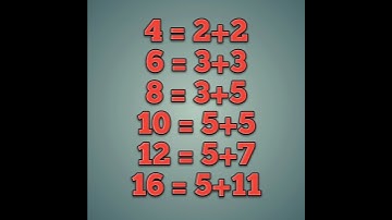 Goldbach Conjecture #shorts