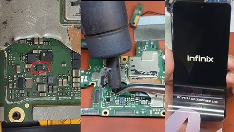 Infinix Zero x neo [x6810] Lcd Light problem Fix x6810 No Lcd Light Only Display Backlight solutions