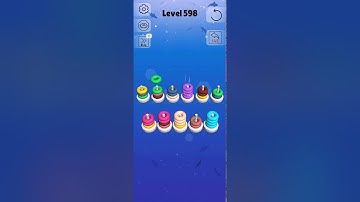 Sort Stack Level 596 597 598 599 600 WalkThrough Solution