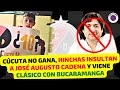 Hinchas CÚCUTA DEPORTIVO insultan a JOSÉ AUGUSTO CADENA por perder con INTER DE BOGOTÁ -FECHA 2 LIGA