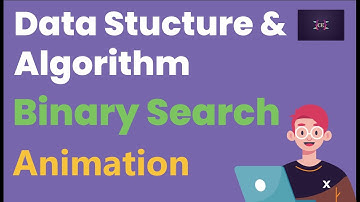 Binary Search Animation || Data Structure and Algorithms || English || C++
