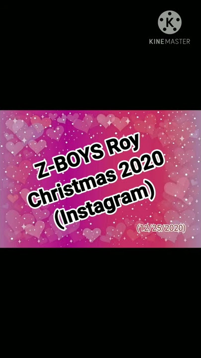 Z-BOYS Roy - Christmas 2020 (Instagram) | V-209