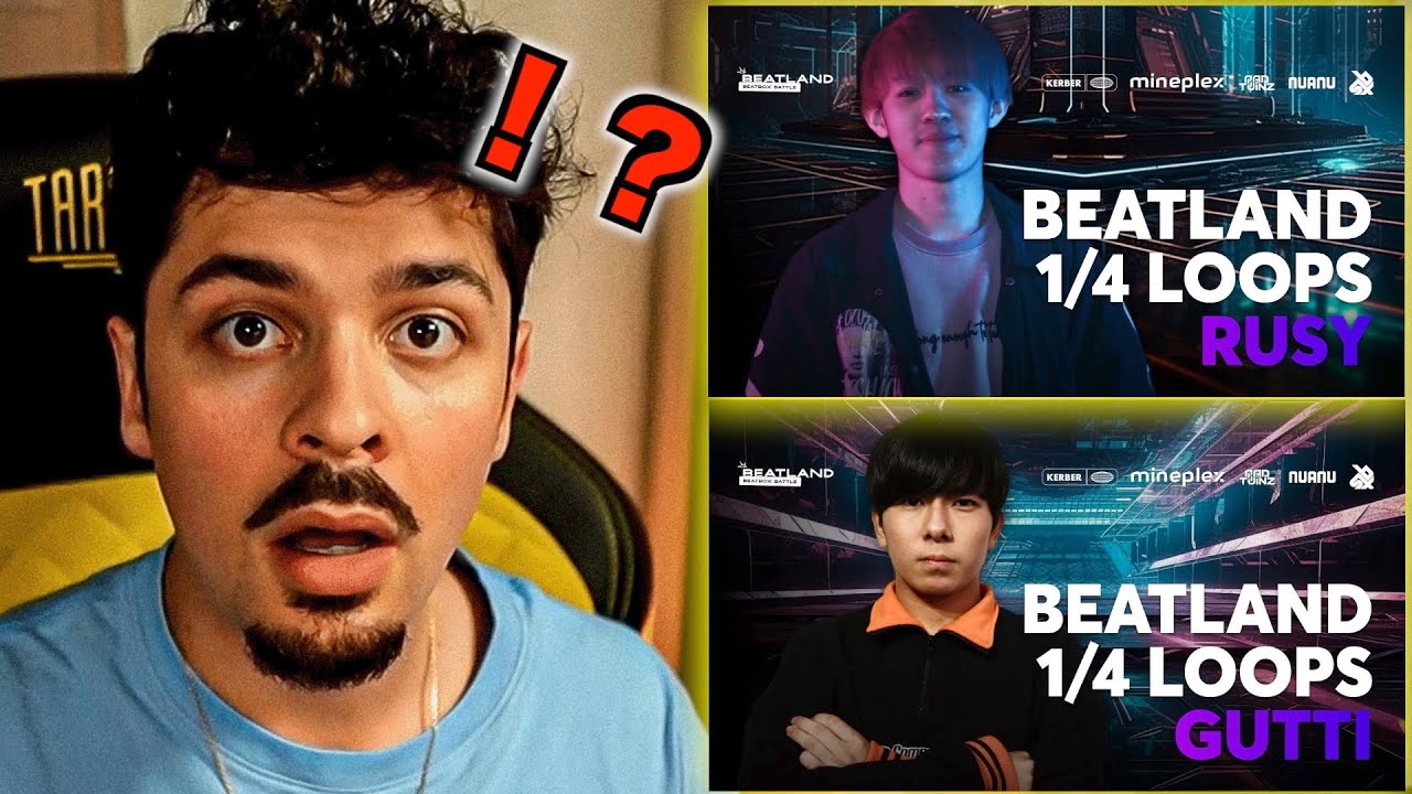 【COLAPSリアクション】GUTTI & RUSY - Beatland 1/4 FINAL【海外の反応 ビートボックス】