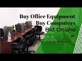 Buy office equipment  buy used computers  bid online at equipbidcom