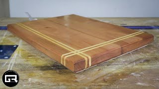 HAGO una TABLA para PICAR de MADERA | CUTTING BOARD WOOD