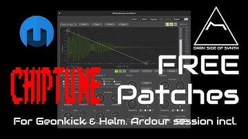 Chiptune: Helm meets Geonkick - Free Synth Patches and Ardour Session