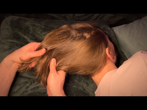 ASMR Hair Play Real Person | Soft & Peaceful (No Talking)