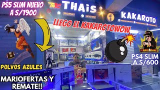 VIDEOJUEGOS THAIS KAKAROTO DE POLVOS AZULES INAUGURACION OFICIAL - PS5 BARATA Y REMATE CONSOLAS 2024