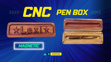 Pen Box - CNC - Cedar Mag Box