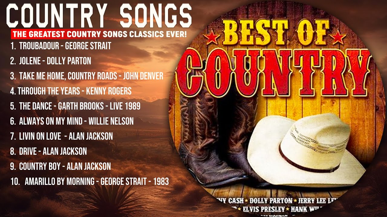 Top 10 Selling Country Songs Of All Time 📀 Country Music Old 📀 Country ...