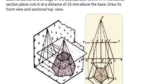 Lec 8- Section of Solids | Engineering Graphics |