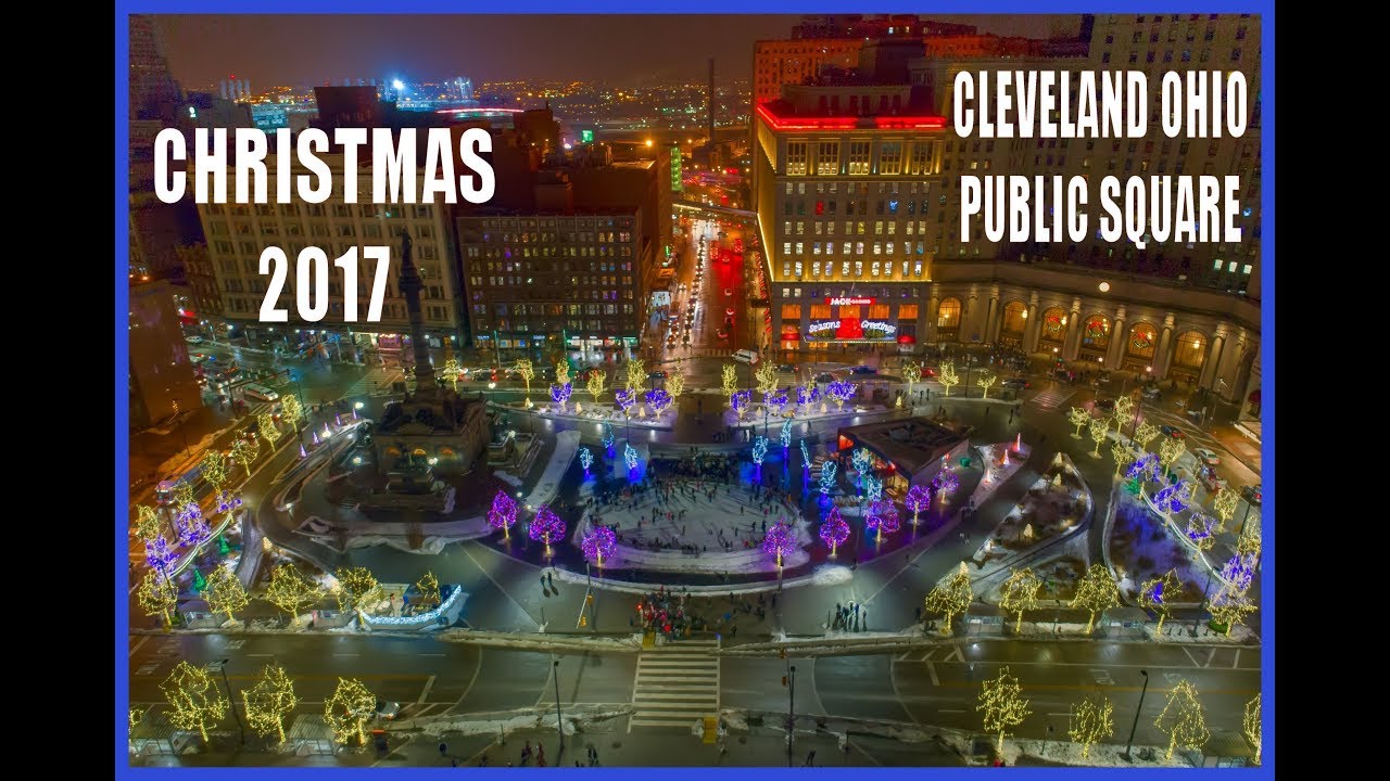quadcopter dynamics Cleveland Ohio Public Square Christmas 2017