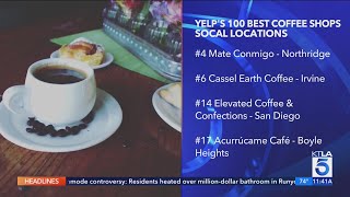 Yelp ranks California coffee shops among nation’s best