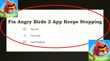 Fix Angry Birds 2 Keeps Stopping | Angry Birds 2 Crash Issue | Angry Birds 2 | PSA 24