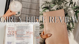Girly Bible Review 2023 | Thrive Devotional Bible  NLT | Rose Gold Bible screenshot 2
