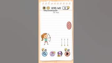 Brain test: tricky puzzles level 402 #archery #hit #this #niceshot #now #that #braintest #level402
