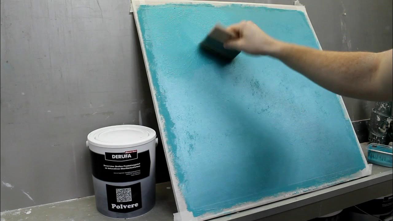 Как наносить декоративный песок Polvere (Tempesta) Урок 1 самая простая ...