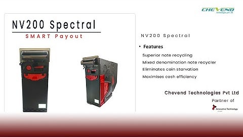 NV200 Spectral Smart Payout