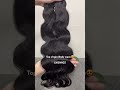 Top quality virgin human hair Body wave bundles Burmese hair