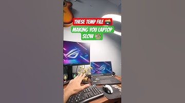 Laptop Slow? Delete These Hidden Temp Files NOW!