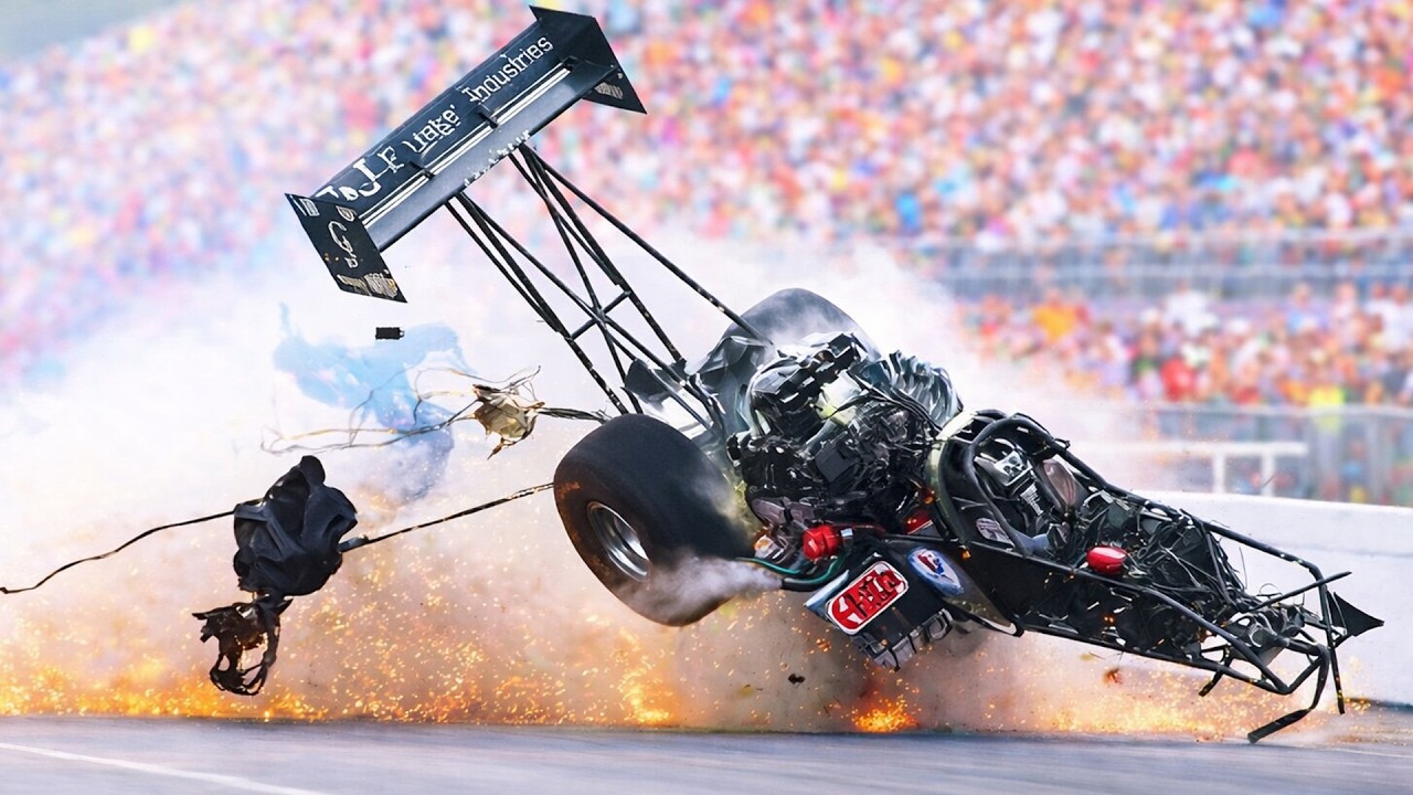 Worst Drag Racing Crashes ever filmed
