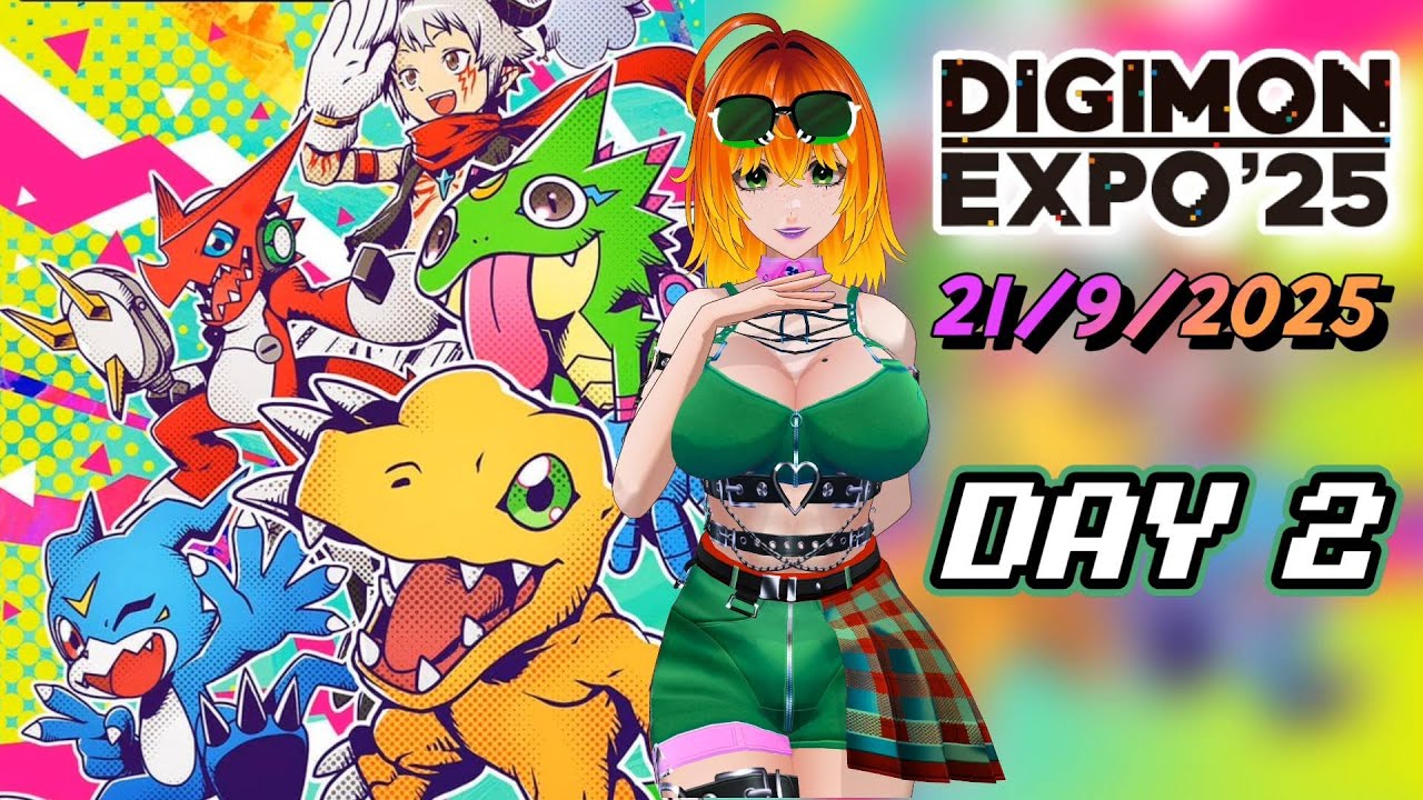 Digimon Expo '25 - Day 2 Live Reactions - 21/9/2025