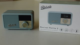 Roberts Revival Petite 2 Dab Radio Demo