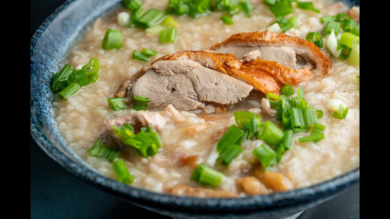 [ENG SUB] 燒鴨粥 Roasted Duck Porridge / Congee [為鴨平反。用燒鴨煮粥好好吃可是市面上鮮有]