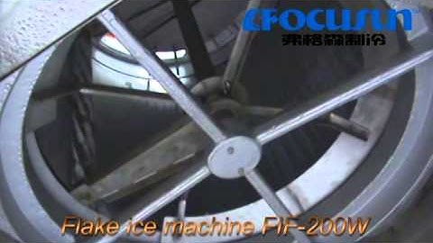 20 T/D Focusun Flake Ice Maker FIF-200W with  Bitzer compressors