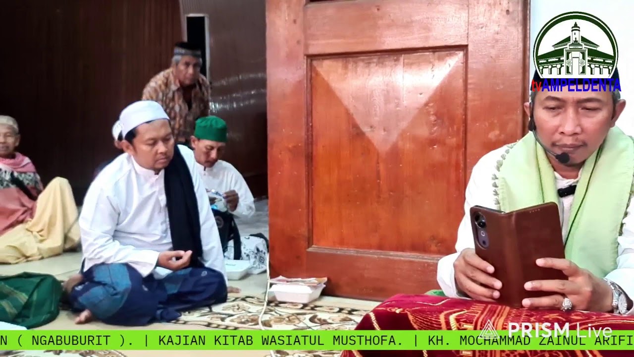 KH. MOCHAMMAD ZAINUL ARIFIN BIN ROMO KH. UMAR SAID SURABAYA. SERAMBI ROMADHON ( NGABUBURIT ).